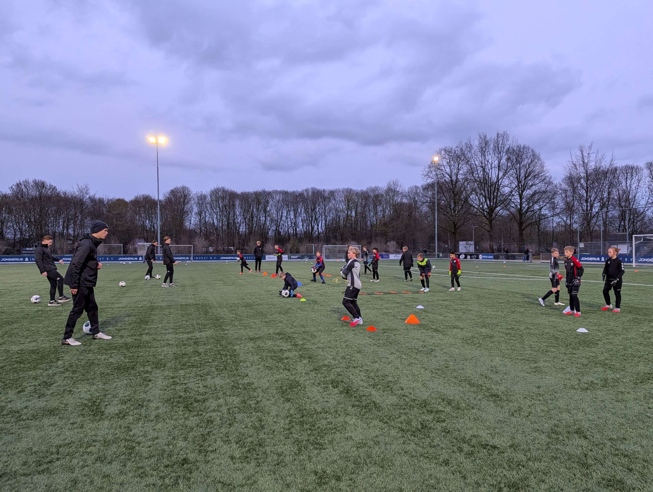 warming up keepersschool